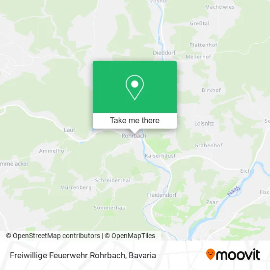 Карта Freiwillige Feuerwehr Rohrbach