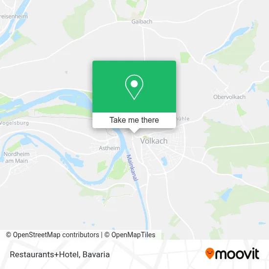 Restaurants+Hotel map