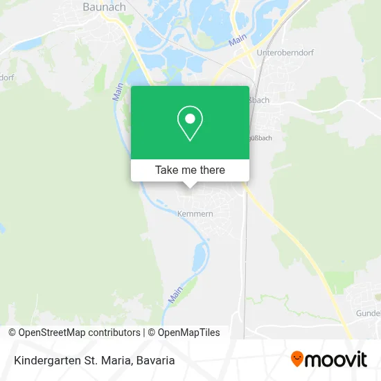 Kindergarten St. Maria map