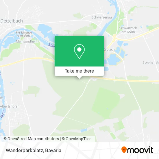 Карта Wanderparkplatz