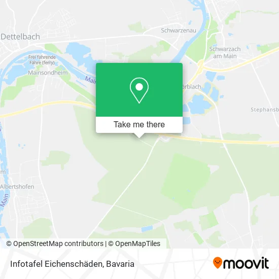 Карта Infotafel Eichenschäden