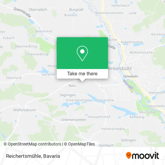 Карта Reichertsmühle