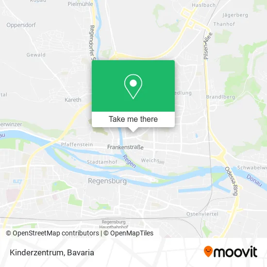 Карта Kinderzentrum