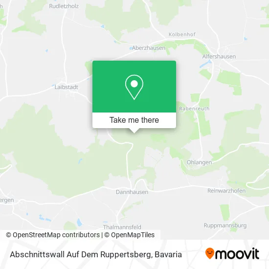 Карта Abschnittswall Auf Dem Ruppertsberg