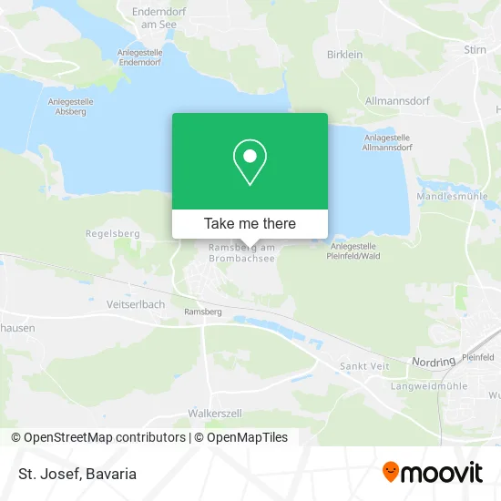 Карта St. Josef