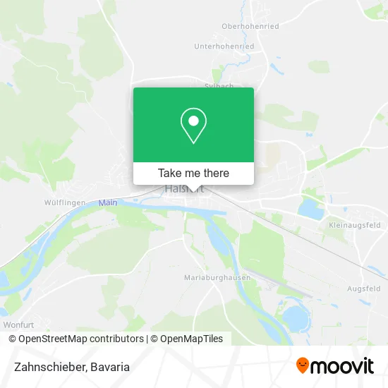 Карта Zahnschieber