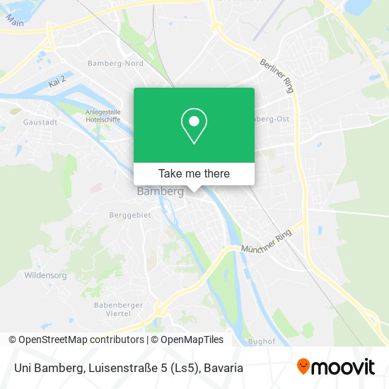 Uni Bamberg, Luisenstraße 5 (Ls5) map