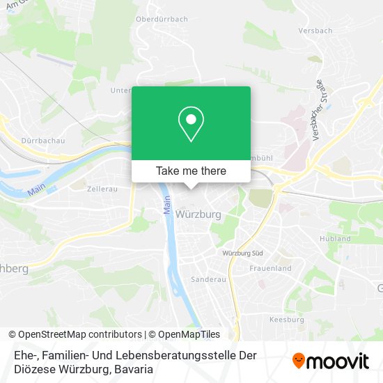 Ehe-, Familien- Und Lebensberatungsstelle Der Diözese Würzburg map