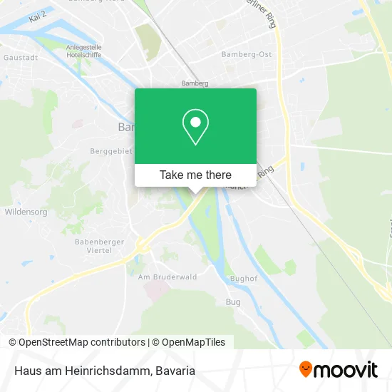 Карта Haus am Heinrichsdamm