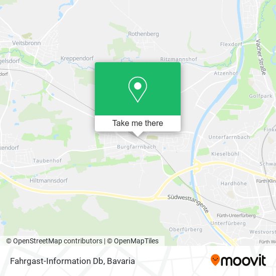 Fahrgast-Information Db map