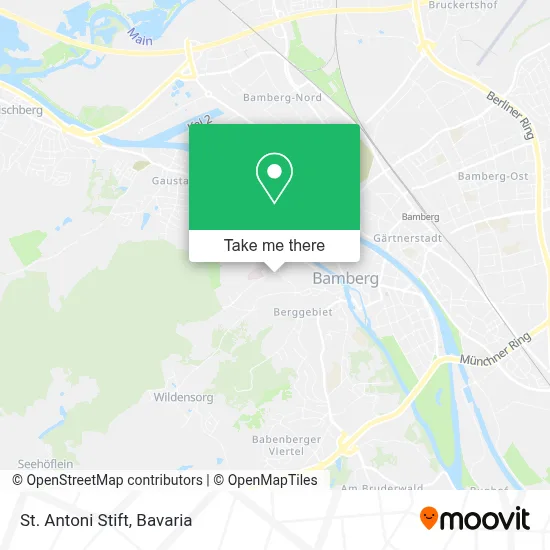 St. Antoni Stift map
