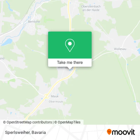 Карта Sperlsweiher
