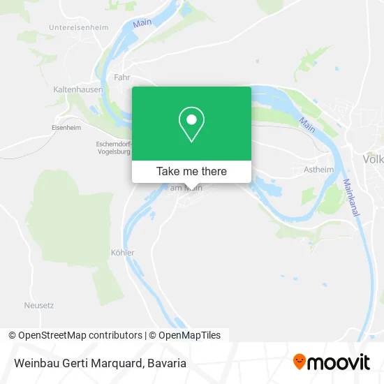 Карта Weinbau Gerti Marquard
