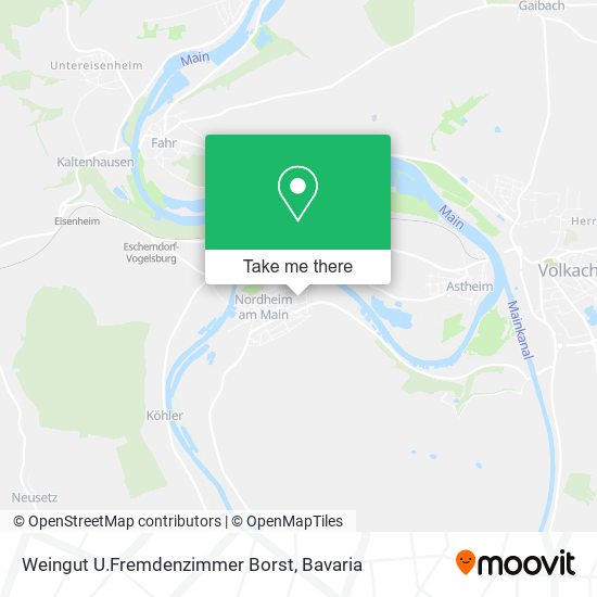 Weingut U.Fremdenzimmer Borst map