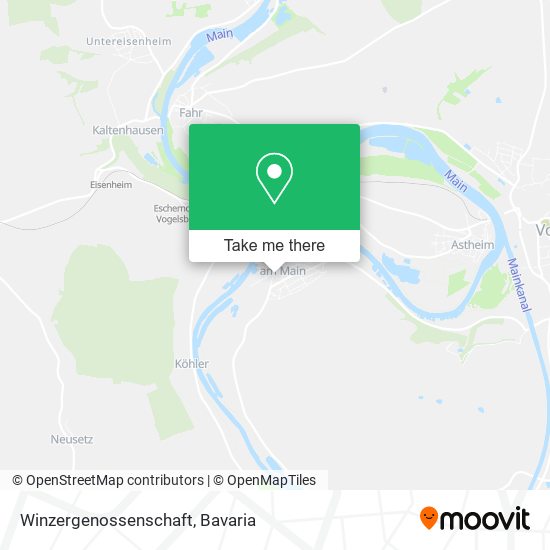 Карта Winzergenossenschaft