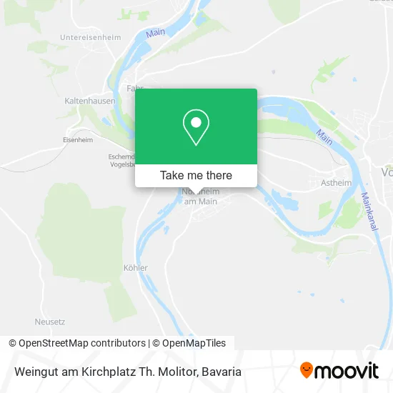 Карта Weingut am Kirchplatz Th. Molitor