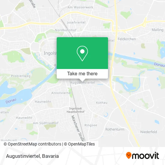 Карта Augustinviertel