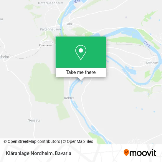 Карта Kläranlage Nordheim