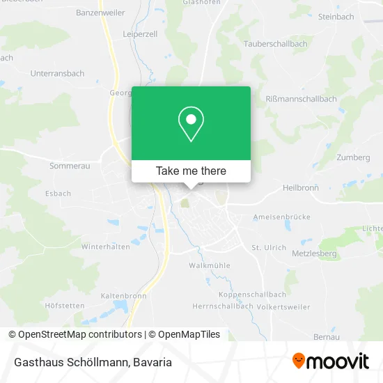 Карта Gasthaus Schöllmann