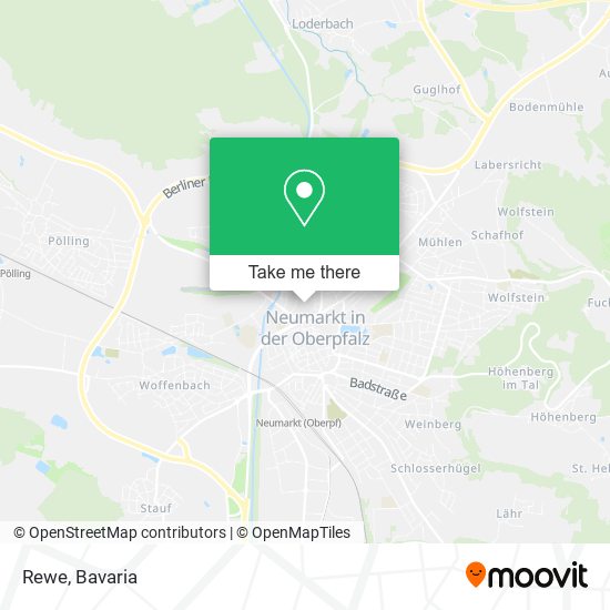 Rewe map