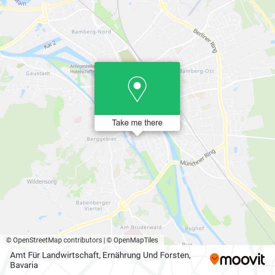 Amt Für Landwirtschaft, Ernährung Und Forsten map