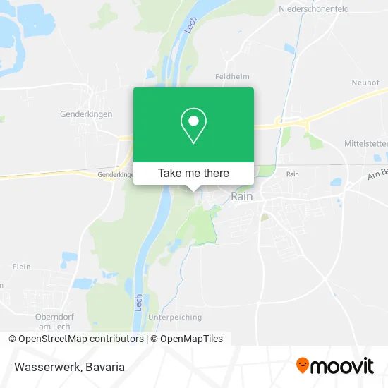 Карта Wasserwerk