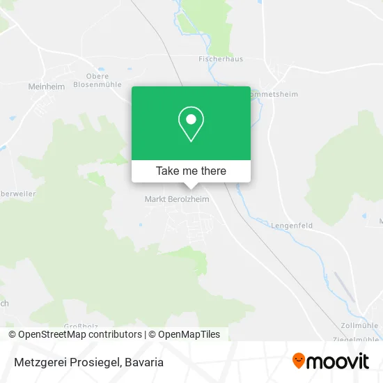 Карта Metzgerei Prosiegel