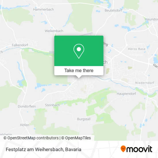 Карта Festplatz am Weihersbach