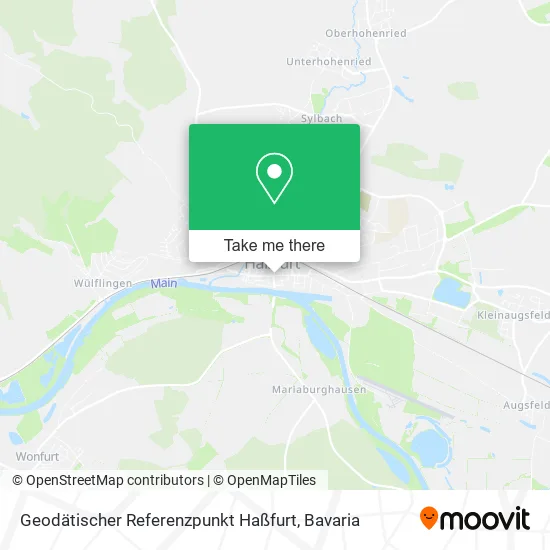 Карта Geodätischer Referenzpunkt Haßfurt