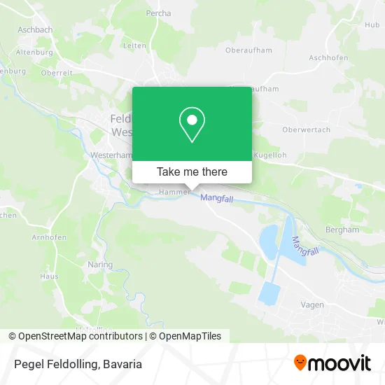 Карта Pegel Feldolling