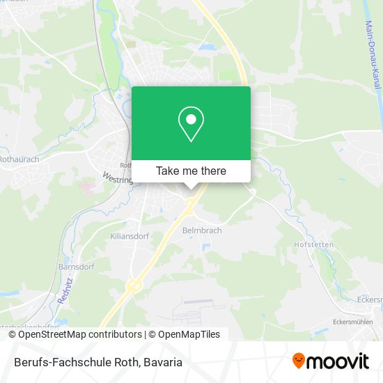 Berufs-Fachschule Roth map