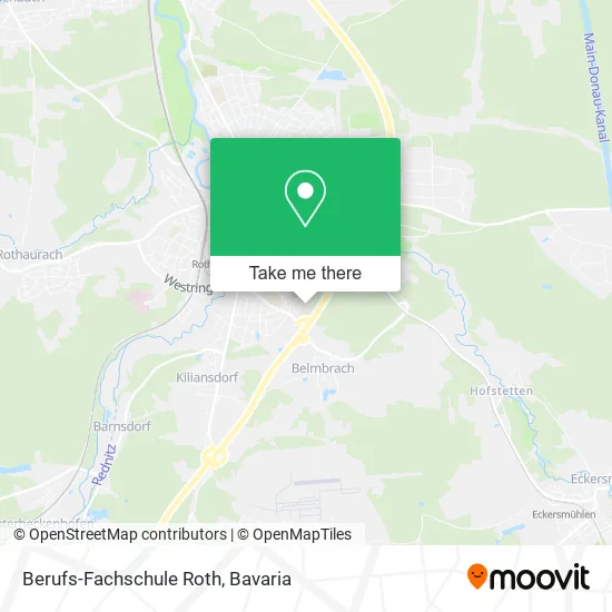 Карта Berufs-Fachschule Roth