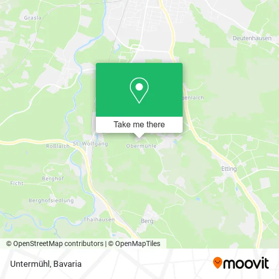 Карта Untermühl