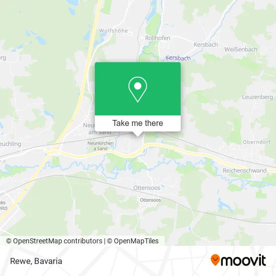 Карта Rewe