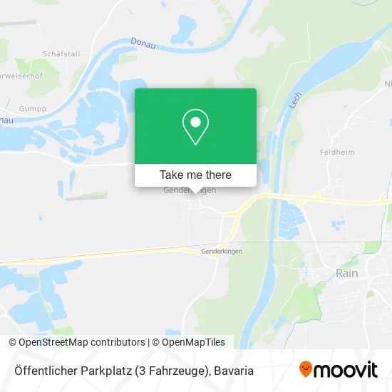 Öffentlicher Parkplatz (3 Fahrzeuge) map