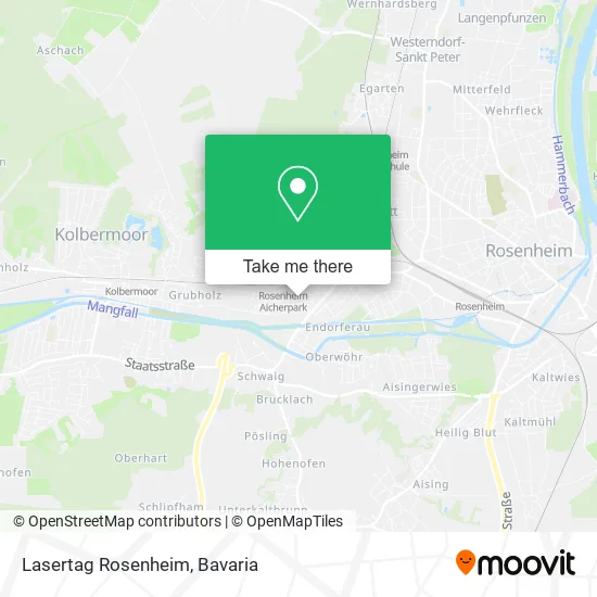 Карта Lasertag Rosenheim