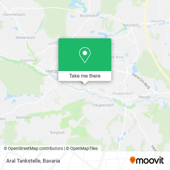 Карта Aral Tankstelle