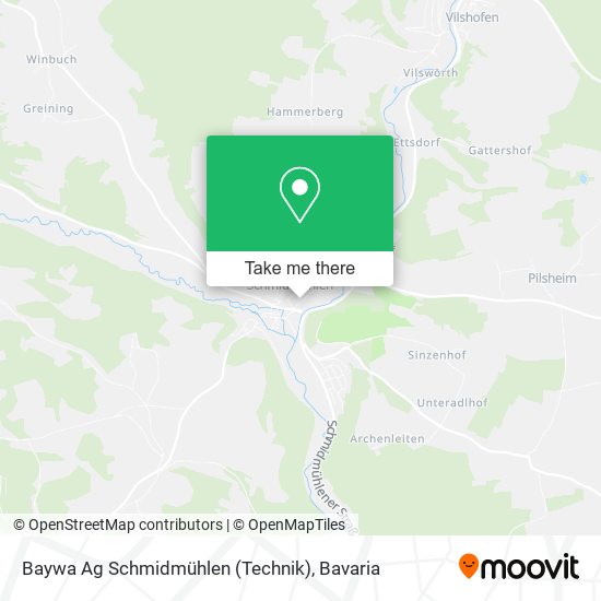 Карта Baywa Ag Schmidmühlen (Technik)