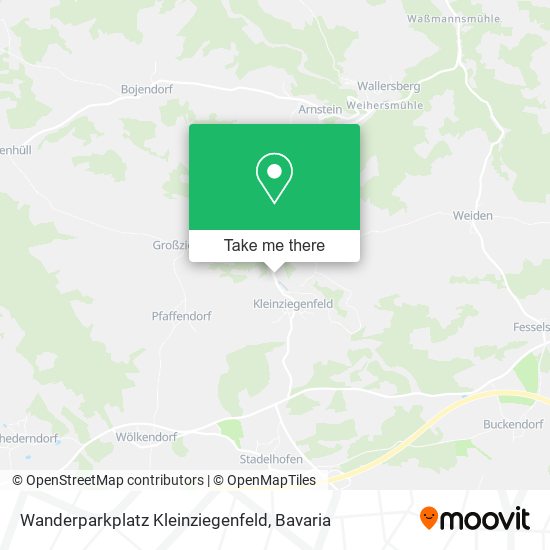Wanderparkplatz Kleinziegenfeld map