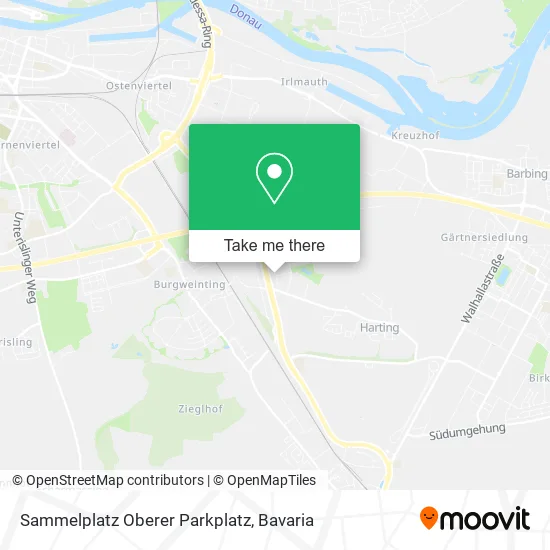 Карта Sammelplatz Oberer Parkplatz