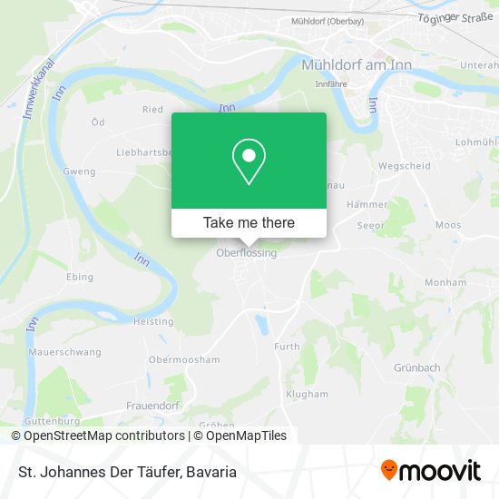 St. Johannes Der Täufer map