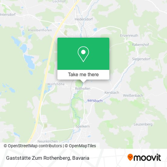 Gaststätte Zum Rothenberg map