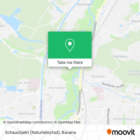Schauobjekt (Naturlehrpfad) map