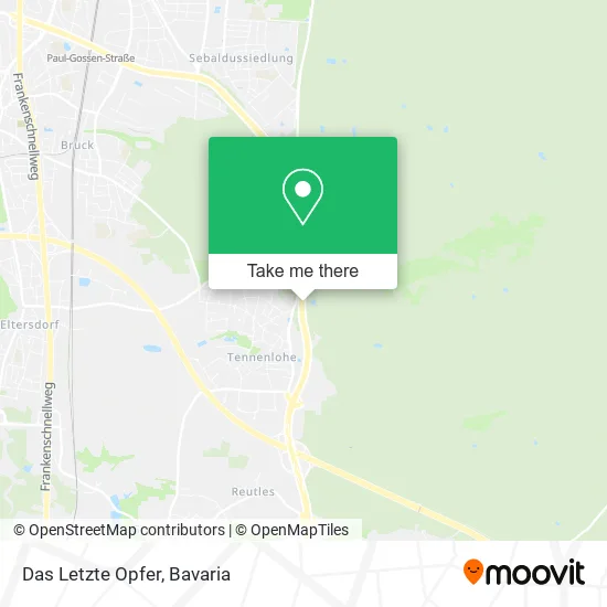 Карта Das Letzte Opfer