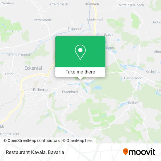 Карта Restaurant Kavala