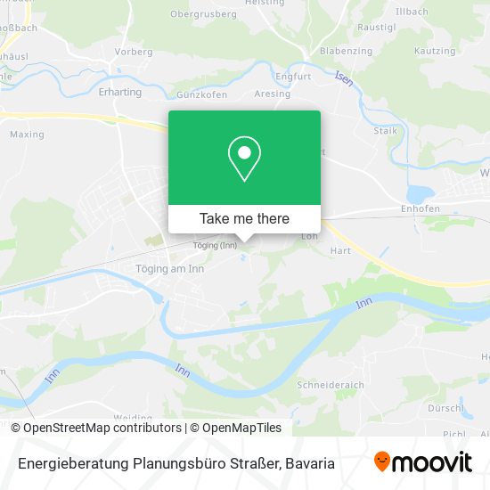 Карта Energieberatung Planungsbüro Straßer