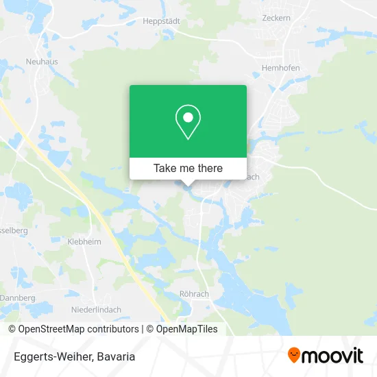 Карта Eggerts-Weiher