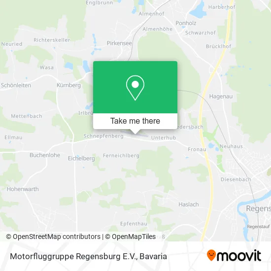 Карта Motorfluggruppe Regensburg E.V.