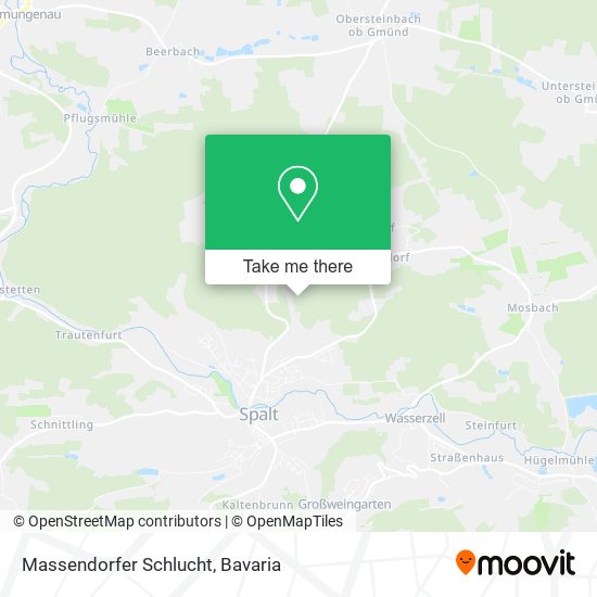 Massendorfer Schlucht map