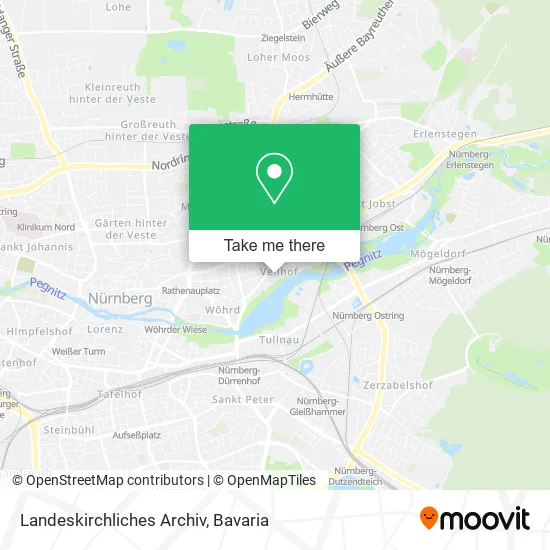 Карта Landeskirchliches Archiv